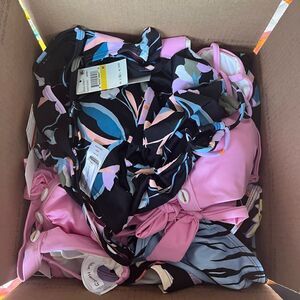 42pc. Wholesale Juniors Swimwear Mystery Box, NWT!